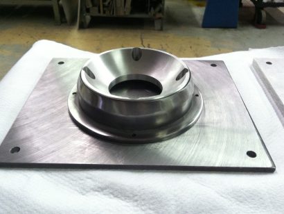 Cutting Die used with previous Compression Molds