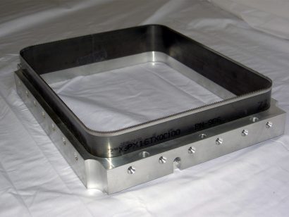 Steel Rule in Aluminum Holder